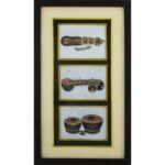 Musical Instruments Sitar, Veena , Tabla   Frame