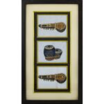 Musical Instruments Veena  & Tabla, & Harmonium  Frame