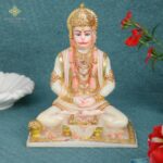MARBLE DUST RAM BHAGAT HAUMAN IDOL