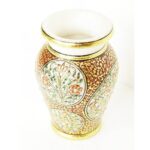ARTS & CRAFTS MAKRANA MARBLE LEAF DESIGN LOTA SHAPE VASE 6