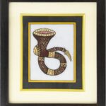 WHITE Marble 24CRTS SHEHNAI PAINTING FRAME